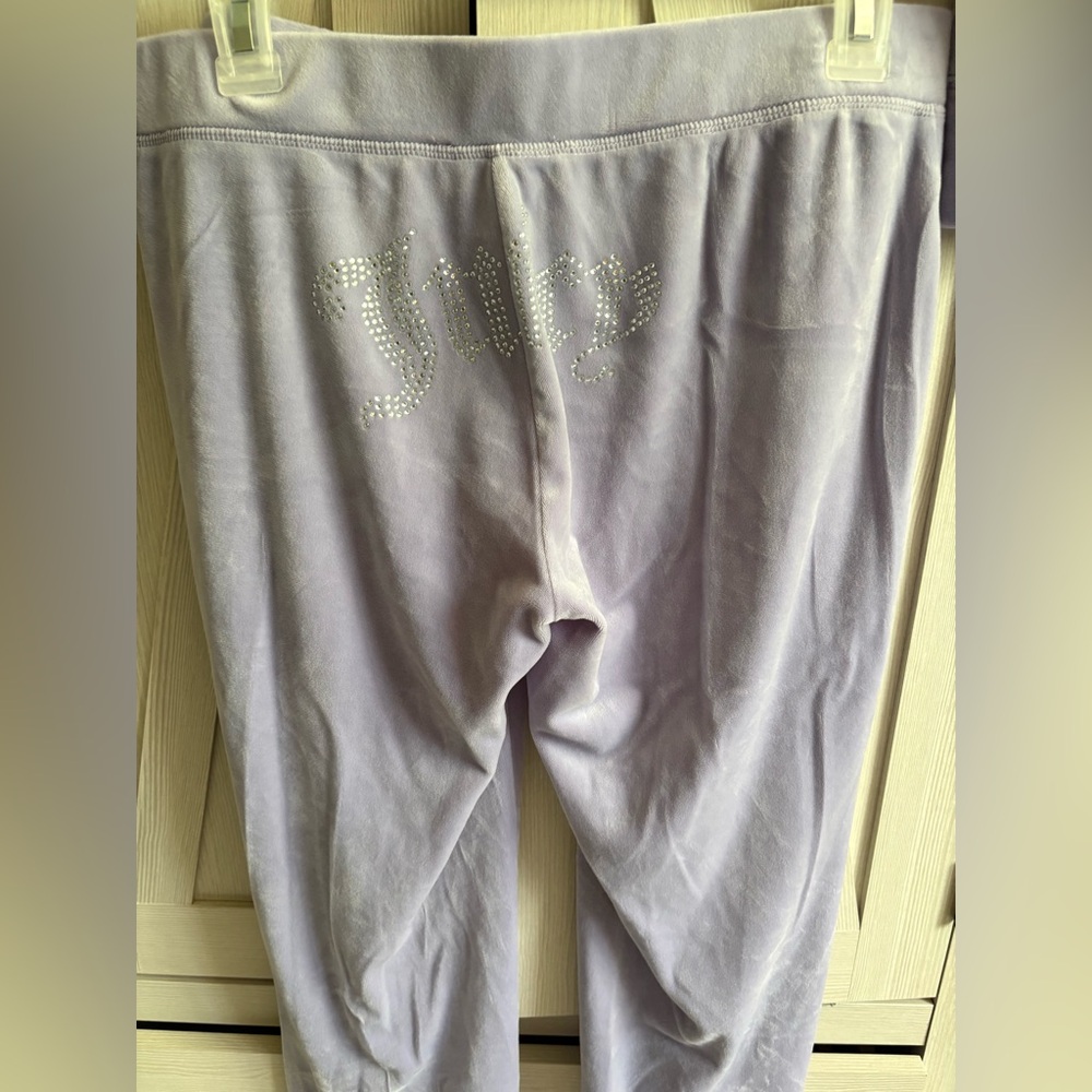 Juicy Couture Lavender Velour Zip Hoodie & Pants Set - Picture 5 of 5